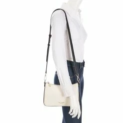 Deals 🔔 Kate Spade New York Hudson Colorblock Pebbled Leather Convertible Crossbody Bag Parchment Multi 🧨 -Kate Spade New York shop unnamed file 748
