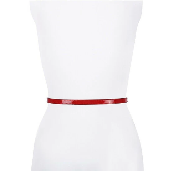 Cheap π€© Kate Spade New York 0.50#double; π Shoestring Bow Patent Leather Belt Engine Red π 2 Cheap π€© Kate Spade New York 0.50#double; π Shoestring Bow Patent Leather Belt Engine Red π - Image 2