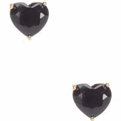 Best reviews of 🎉 Kate Spade New York My Love Heart Stud Earrings Black 😀