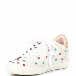 Promo ✨ Kate Spade New York Ace Gem Embellished Lace-Up 👟 Sneakers Optic White/gold 🔥 -Kate Spade New York shop unnamed file 798