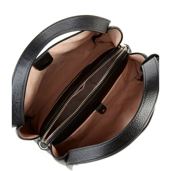 Best Pirce ⌛ Kate Spade New York Knott Pebbled Leather Medium Crossbody Bag Black ⌛ 7 Best Pirce ⌛ Kate Spade New York Knott Pebbled Leather Medium Crossbody Bag Black ⌛ - Image 7