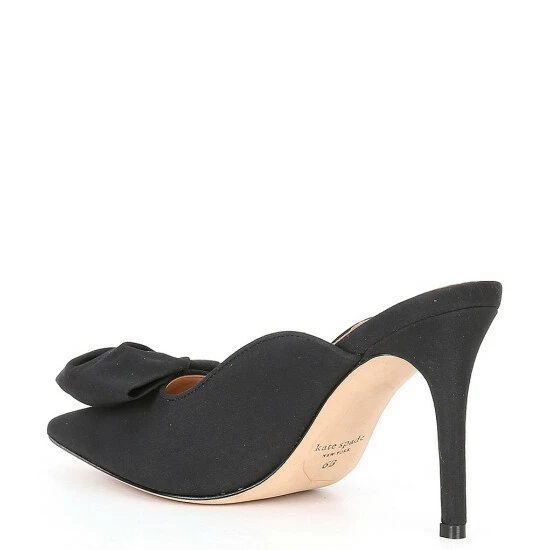 Best Sale π Kate Spade New York Sheela Bow Detail π Dress Mules Black βοΈ 3 Best Sale π Kate Spade New York Sheela Bow Detail π Dress Mules Black βοΈ - Image 3