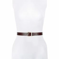 Cheapest ❤️ Kate Spade New York .98 Reversible Leather Belt Dark Merlot/evening Primrose ⌛