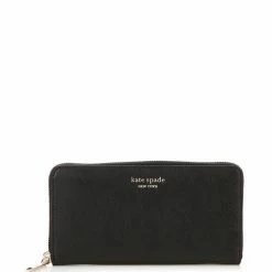 Brand new ✨ Kate Spade New York Spencer Leather Zip Around Continental Wallet Black 🥰