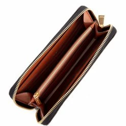 Flash Sale 👍 Kate Spade New York Spade Flower Monogram Canvas Zip Around Continental Wallet Natural Multi 👏 -Kate Spade New York shop unnamed file 897