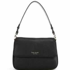 Cheap ⭐ Kate Spade New York Hudson Pebbled Leather Medium Convertible Flap Shoulder Bag Arugula 🌟 -Kate Spade New York shop unnamed file 93