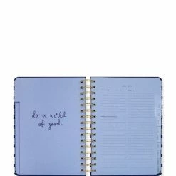 Budget ⭐ Kate Spade New York Painted Stripe 17-Month Large Planner Navy ❤️ -Kate Spade New York shop unnamed file 982